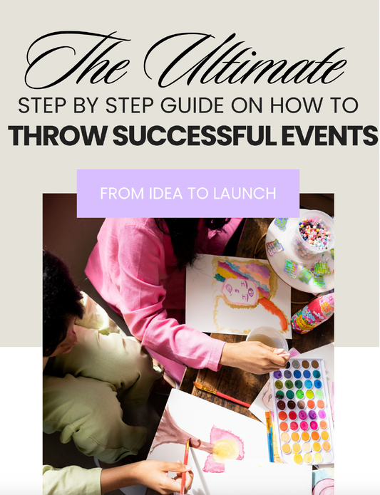 How to Throw a Successful Event!